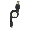 Chargeur Micro USB rétractable